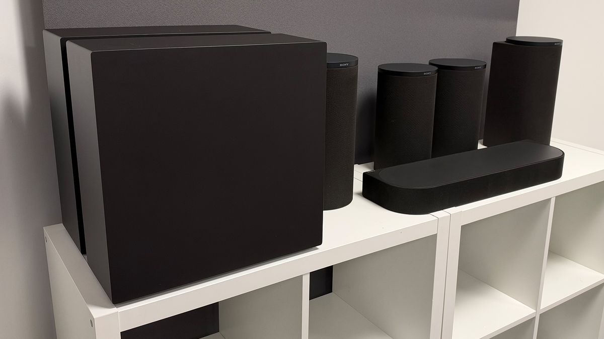 Sony Bravia Theatre Trio + Rear 9 and Sub 9 surround sound system