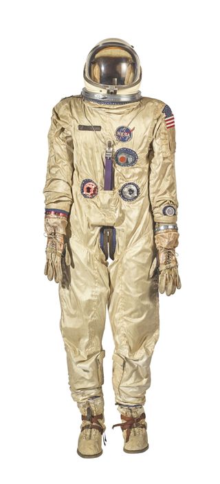 Sotheby’s sold the only known complete NASA spacesuit in private hands, a Gemini pressure garment, for $162,500 on Nov. 29, 2018.
