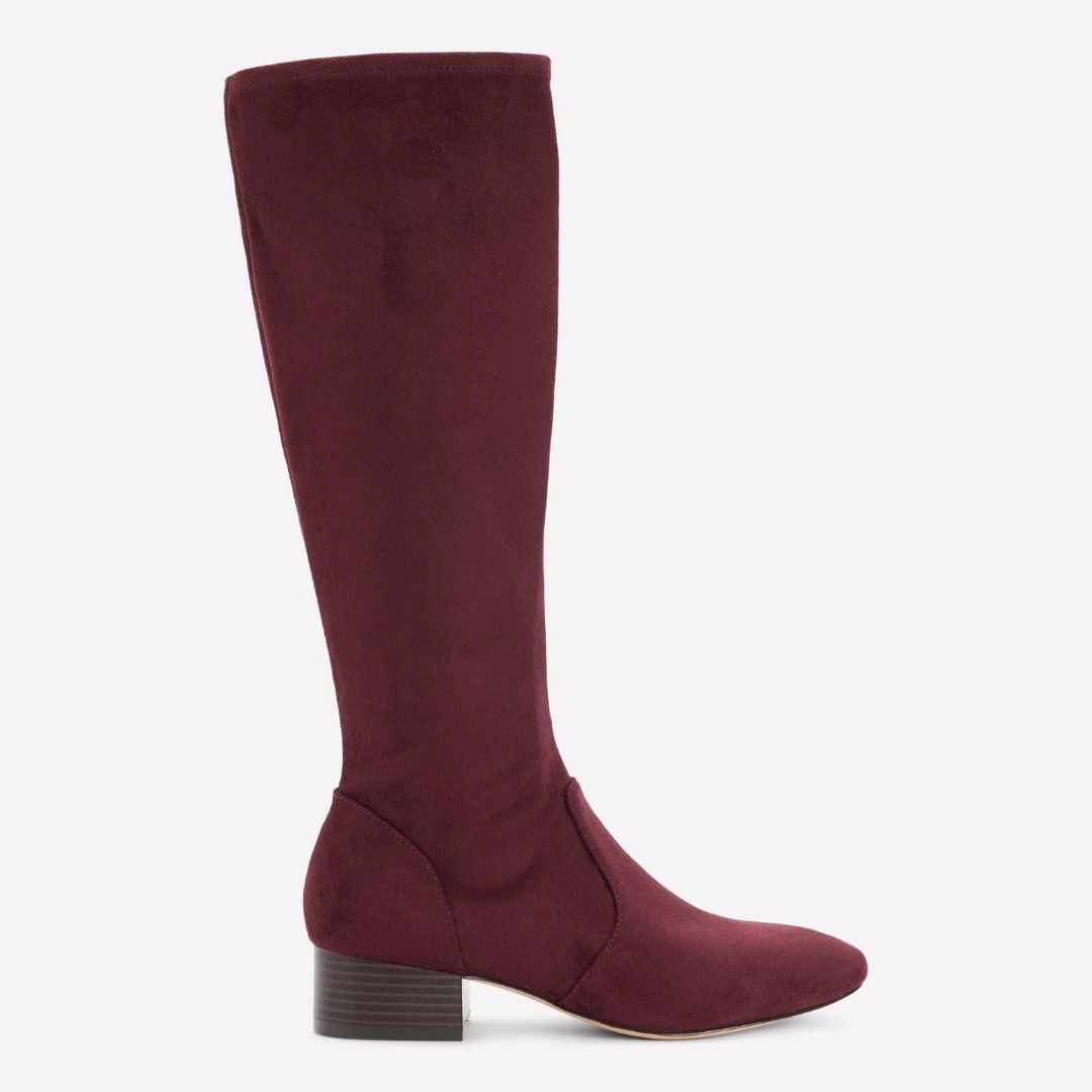Boden Chestnut Flat Stretch Knee Boots