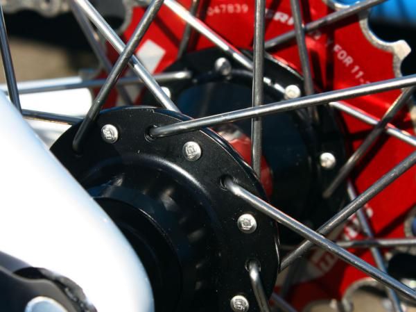 DT Swiss was also tapped for the stainless steel spokes.