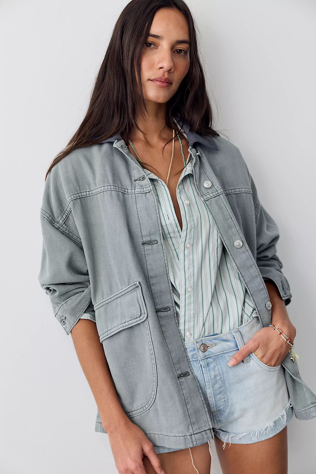 We the Free Lemon Denim Jacket