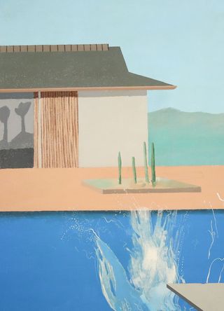 The Splash by David Hockney