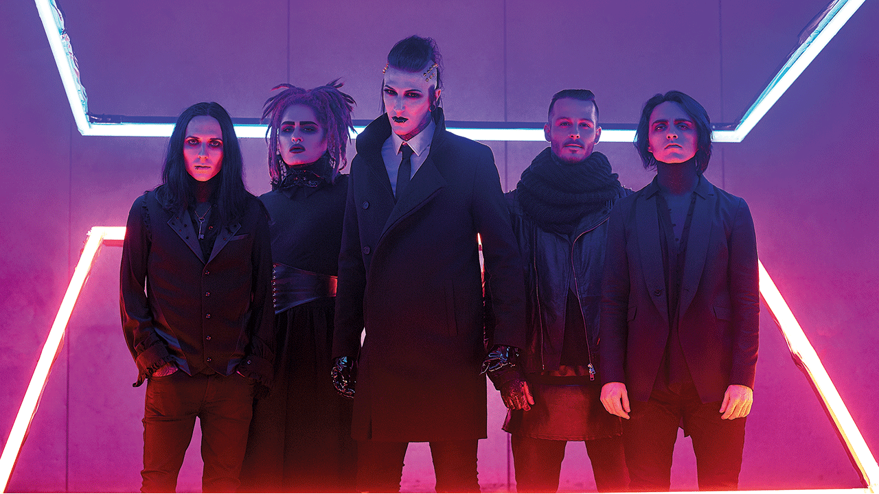A press shot of Motionless In White