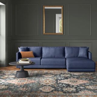 wayfair navy couch