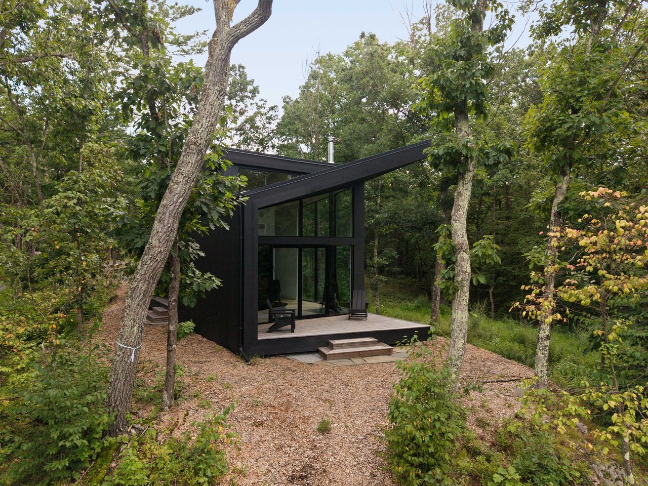 The guesthouses at Sylvan Rock