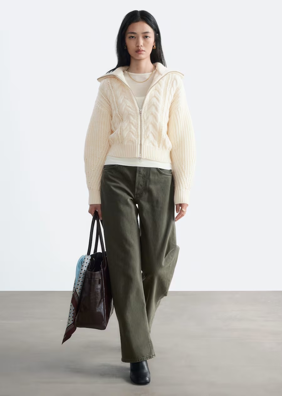 &amp;amp; Other Stories, Barrel-Leg Jeans - Light Blue