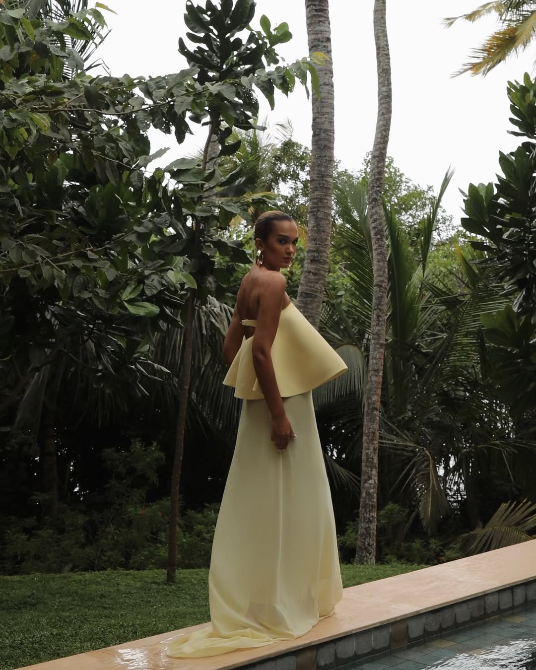 Sunshine yellow dress