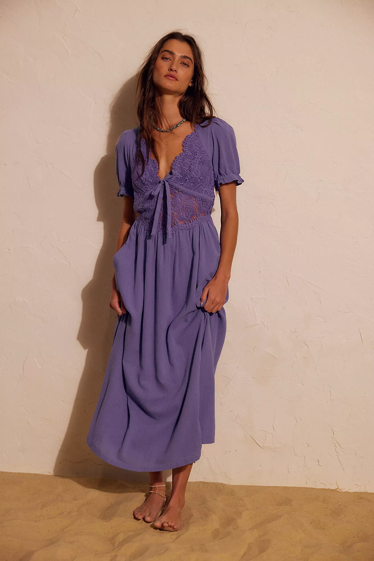 All You Need Is Lace Midi Dress