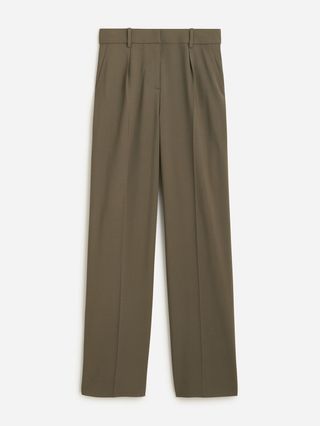 Portia Pant in Italian Bi-Stretch Wool Blend