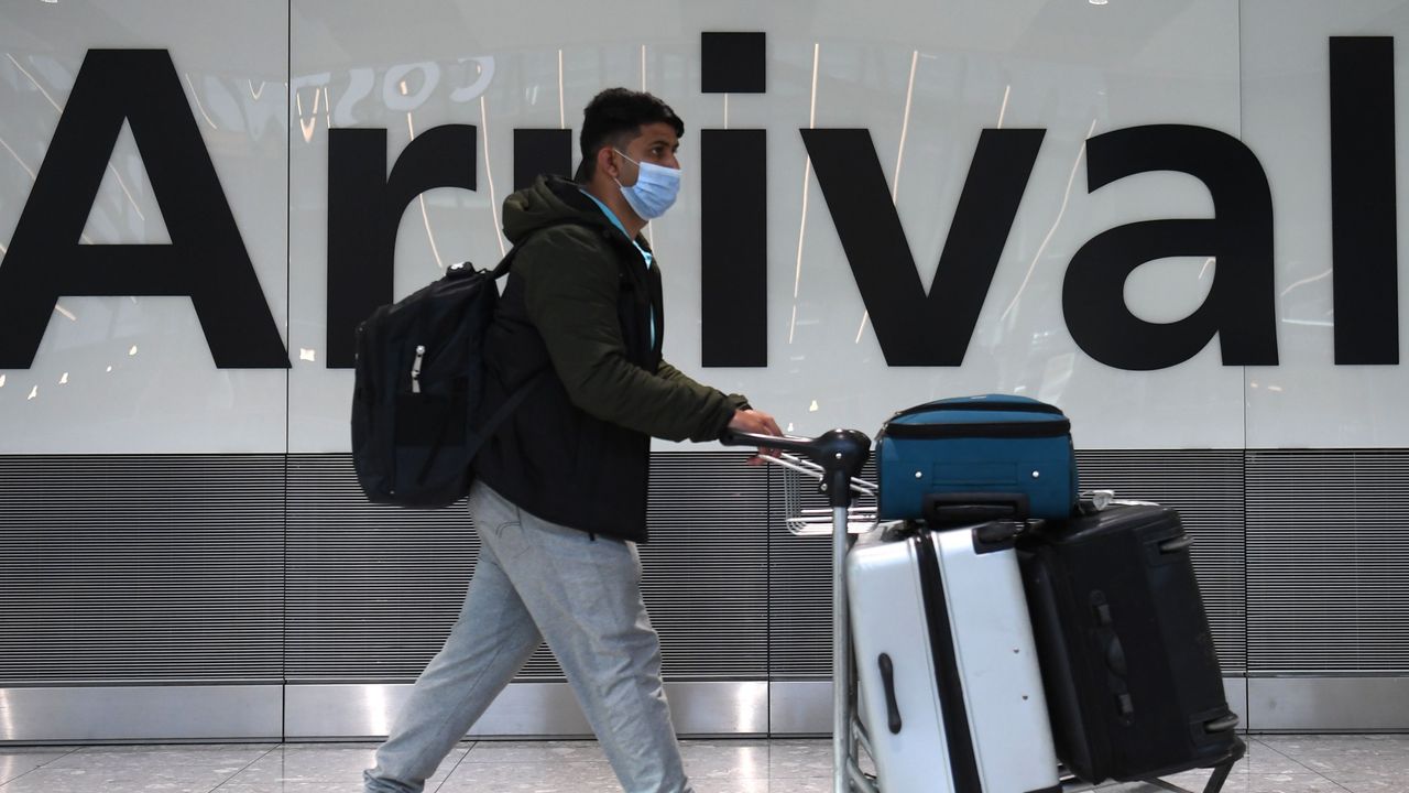 Arrivals at Heathrow