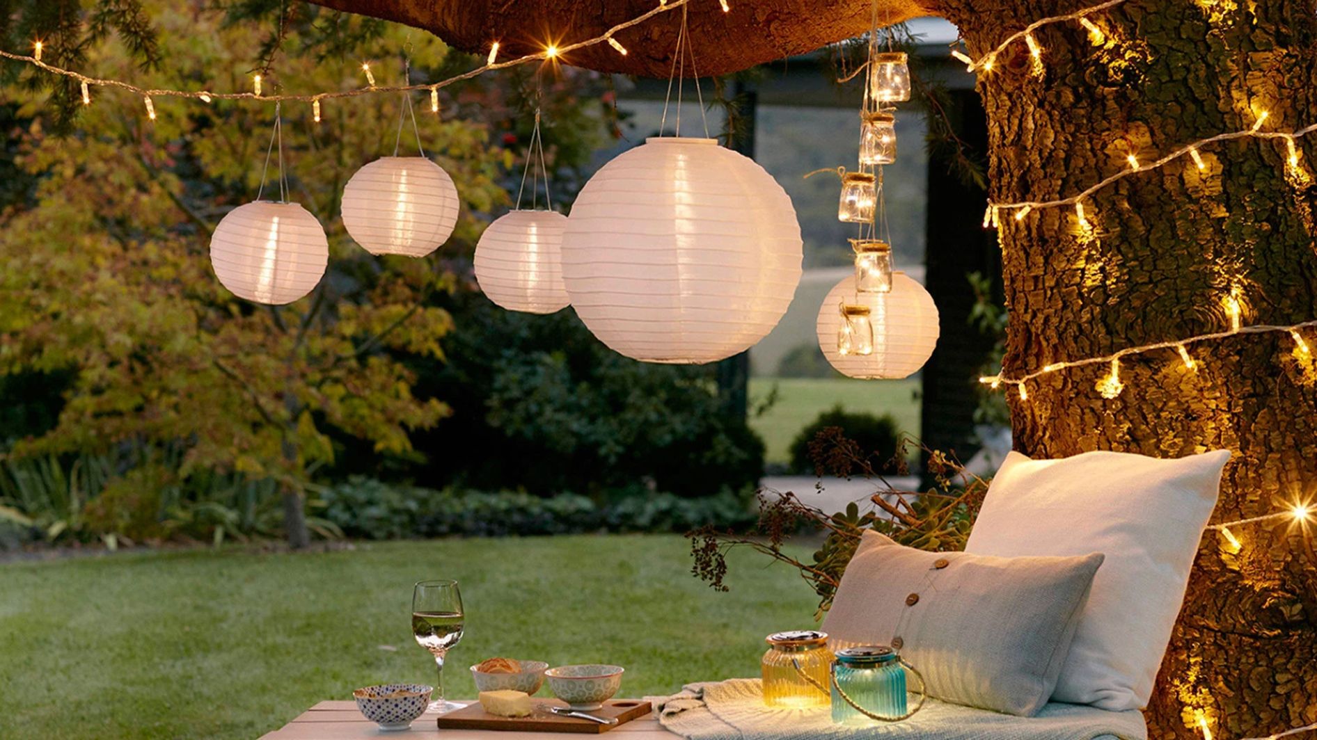 30 garden lighting ideas to illuminate your garden this summer | Real Homes