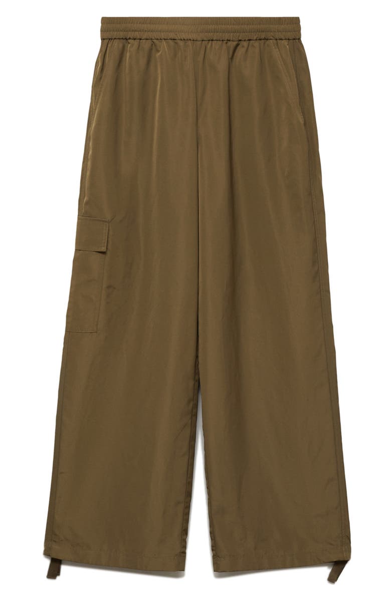 Drawstring Hem Cargo Pants
