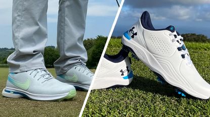 Nike Air Zoom Victory Tour 3 v Under Armour Drive Pro Golf Shoes