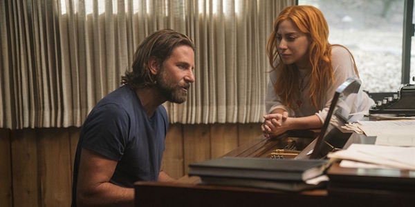 Bradley Cooper and Lady Gaga in A Star is Born