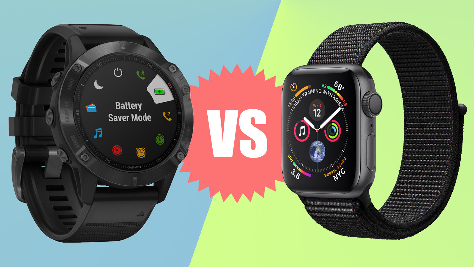 Garmin Fenix 6 Pro vs Apple Watch 