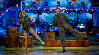 JJ Chalmers and Amy Dowden on Strictly Come Dancing 