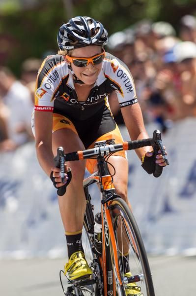 Emma Grant (Optum Pro Cycling p/b Kelly Benefit Strategies) soloed to victory in the women's Clarendon Cup.