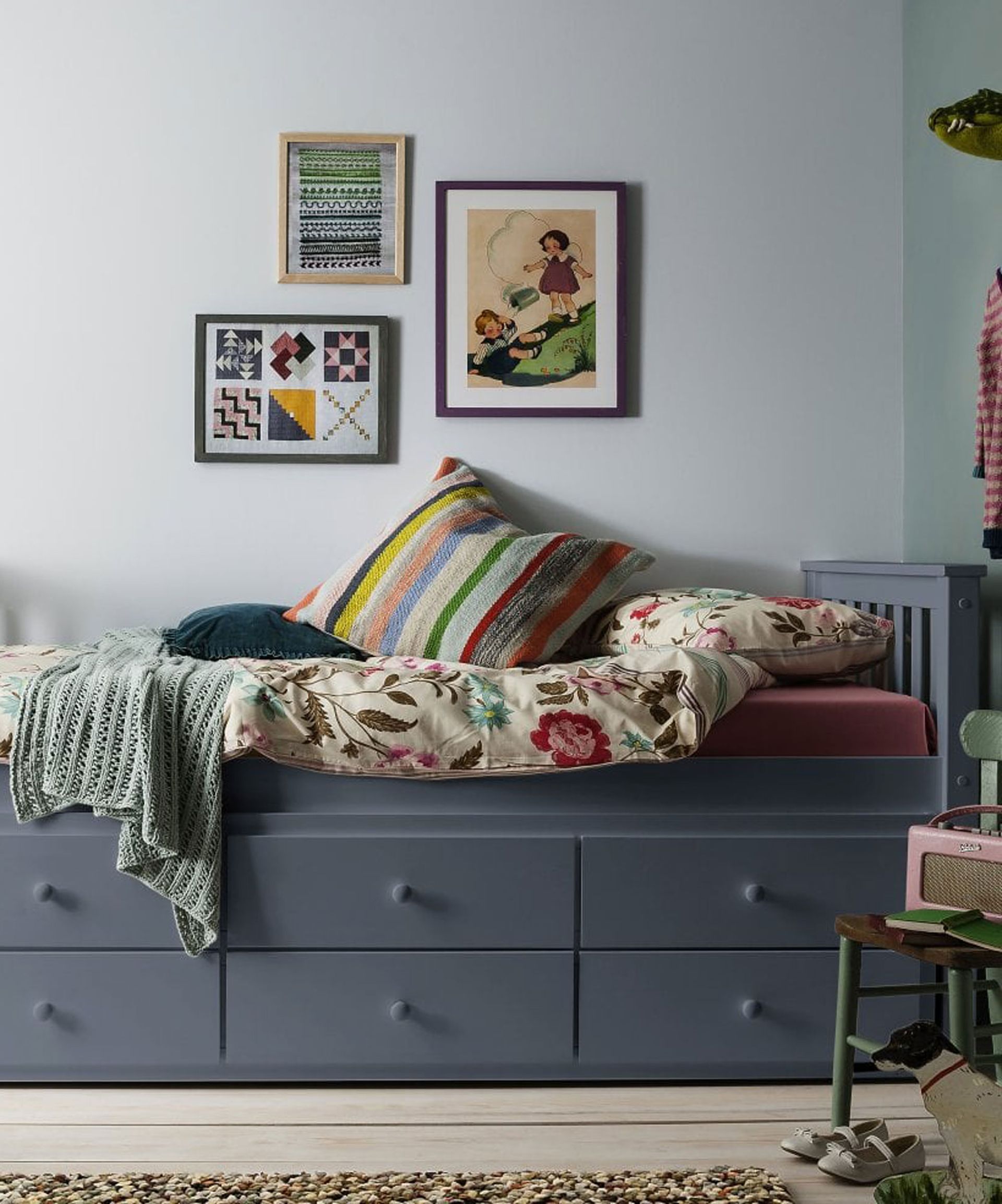 Underbed storage ideas with cabin bed