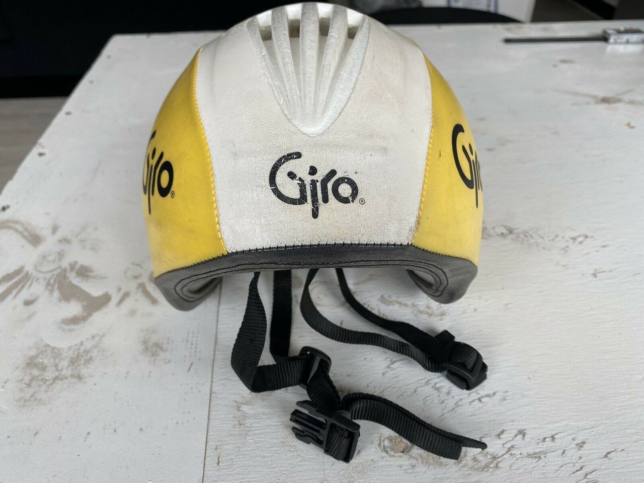 The helmet may have seen better days, but it is now over 30 years old, and is a great collector&rsquo;s item