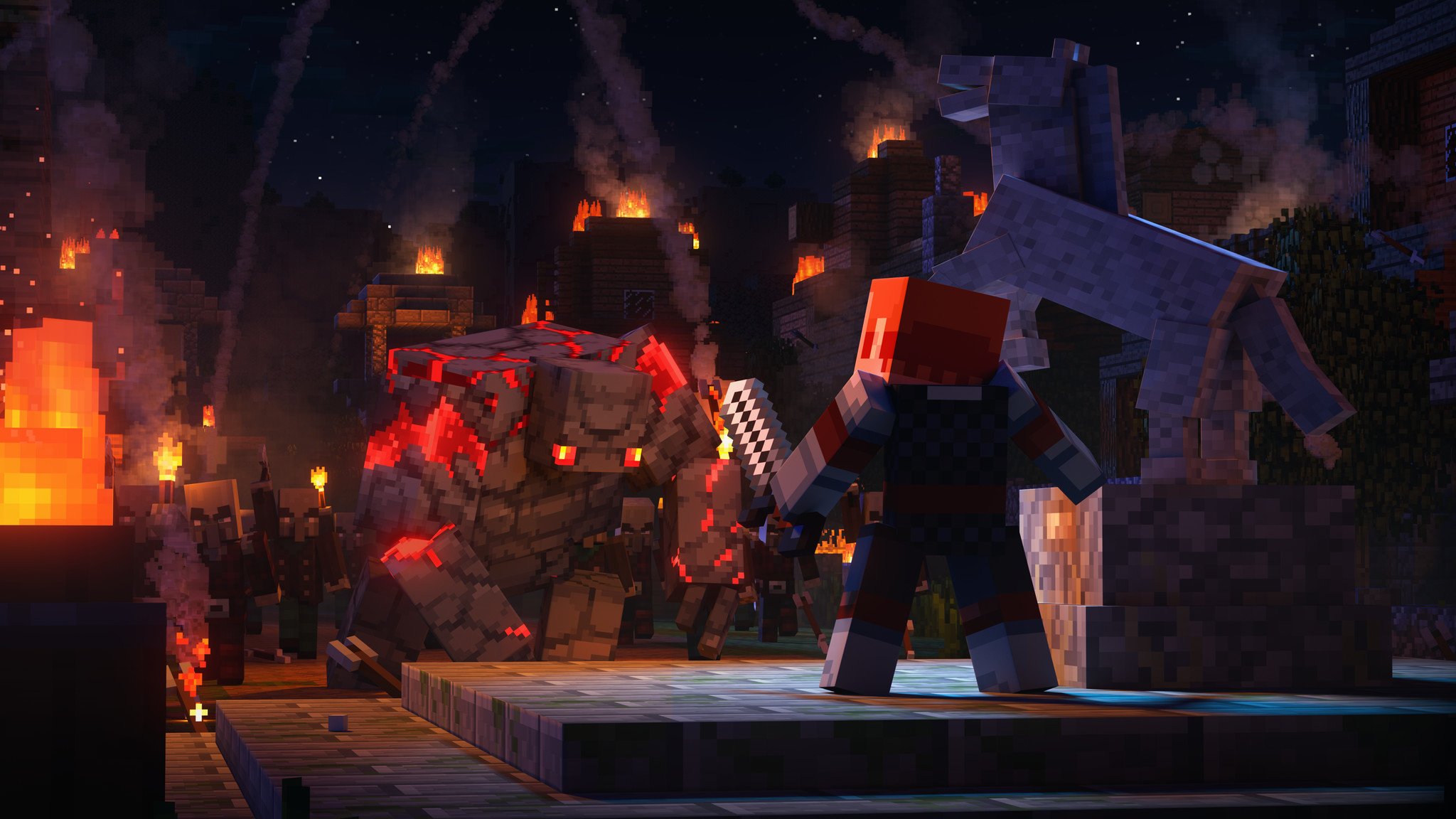 Mojang Studios celebrates its successes as Minecraft Dungeons