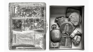 B&W image from Russell Hart’s As I Found It. My Mother’s House