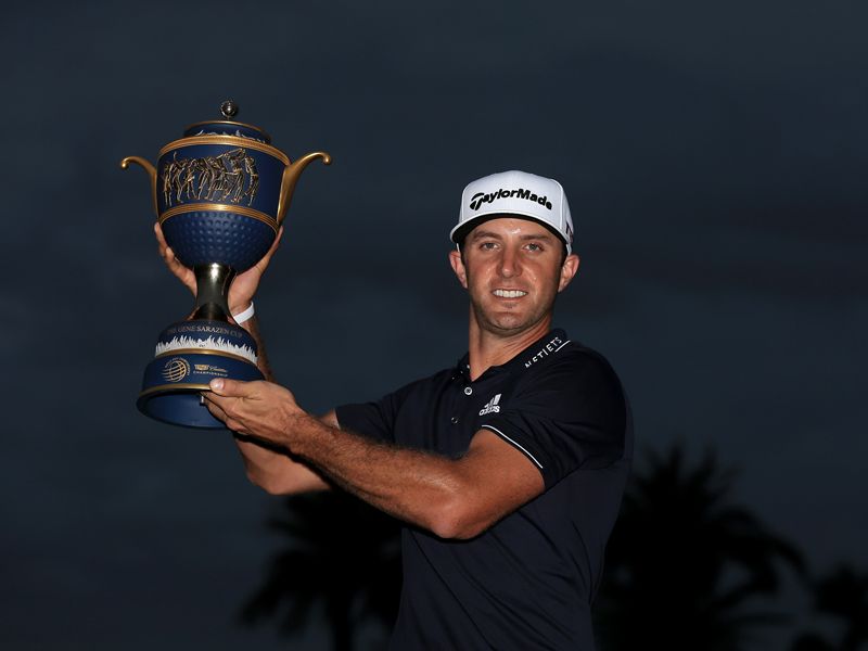 Dustin Johnson defends WGC-Cadillac Championship