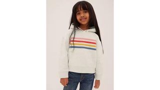 Rainbow Stripe Hoodie - best kids' hoodies 2022