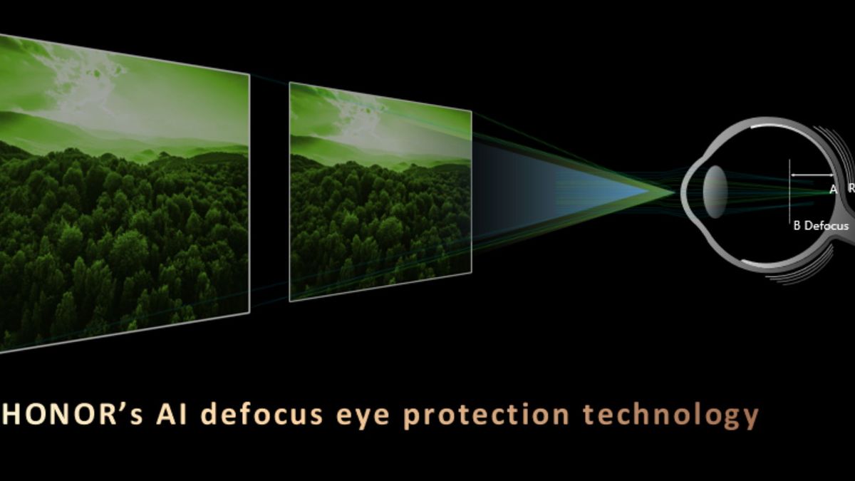 HONOR&#039;S AI DEFOUC EYE PROTECTION TECHNOLOGY