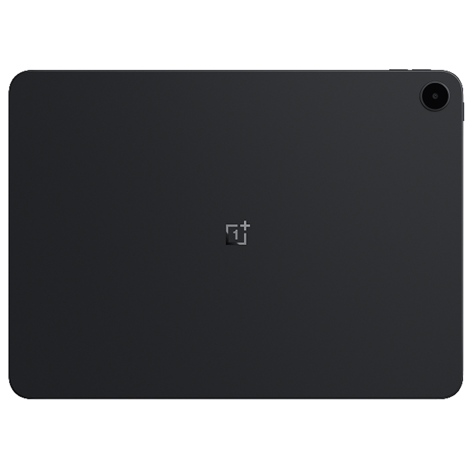 OnePlus Pad Go 2 tablet in dark grey from the back