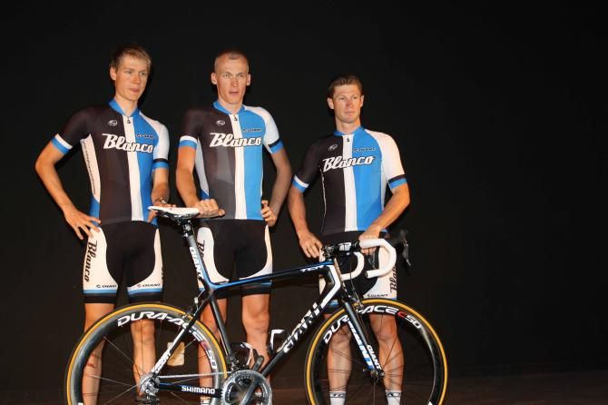 Wilco Kelderman, Robert Gesink and Mark Renshaw in Fuerteventura.