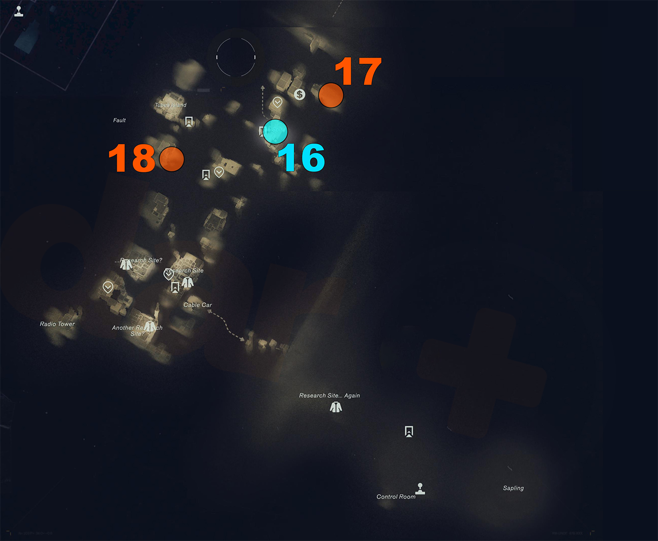 All Underpass Camera and Photo locations in Control Resonant