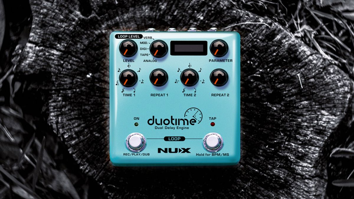 NUX unveils Duotime Dual Delay Engine stereo delay pedal | Guitar World