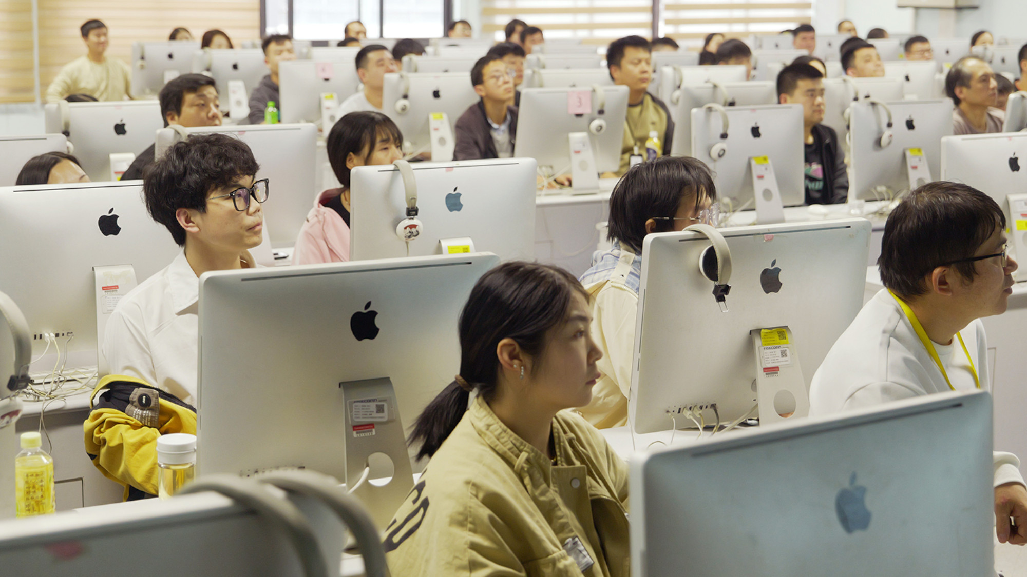 Apple employees in China