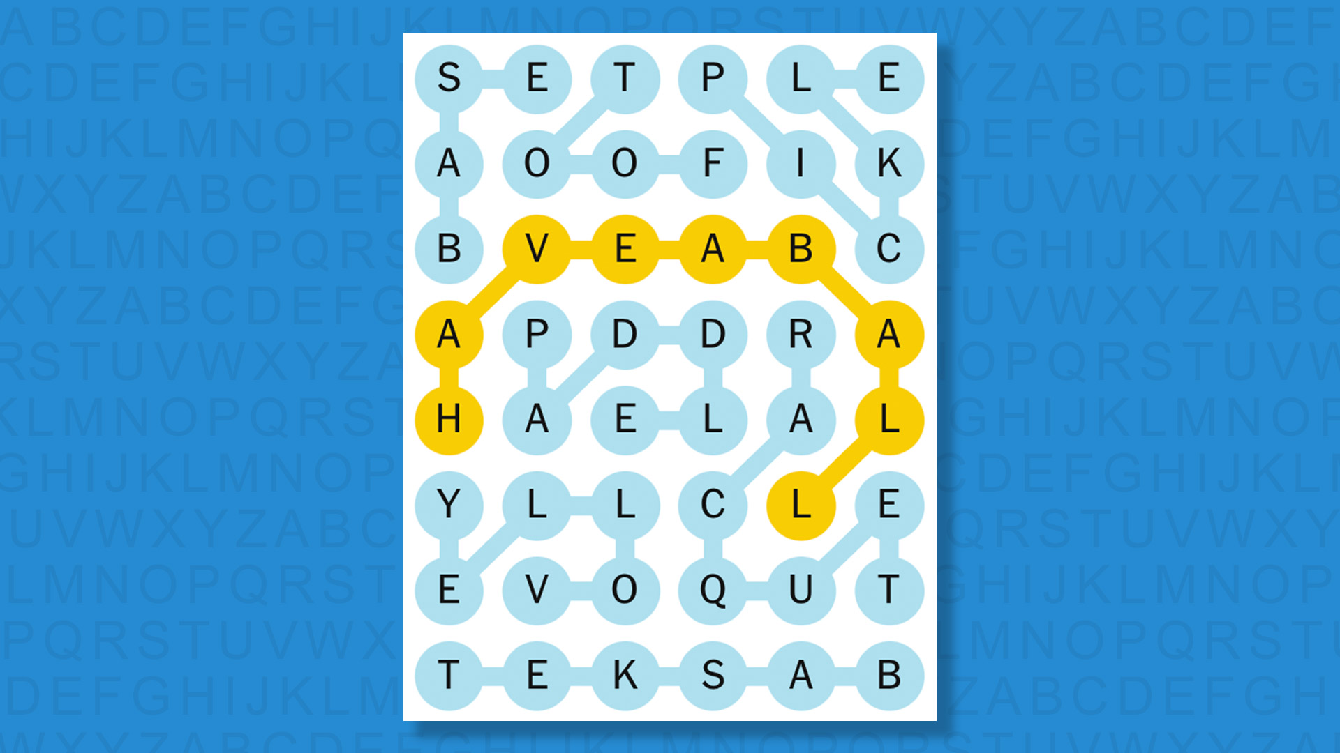 NYT Strands answers for game 699 on a blue background