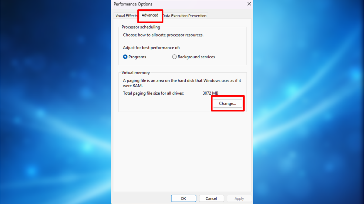 Windows 11 settings