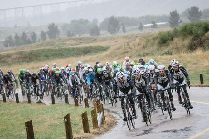 Giant-Shimano stayed on the front for the final couple of laps