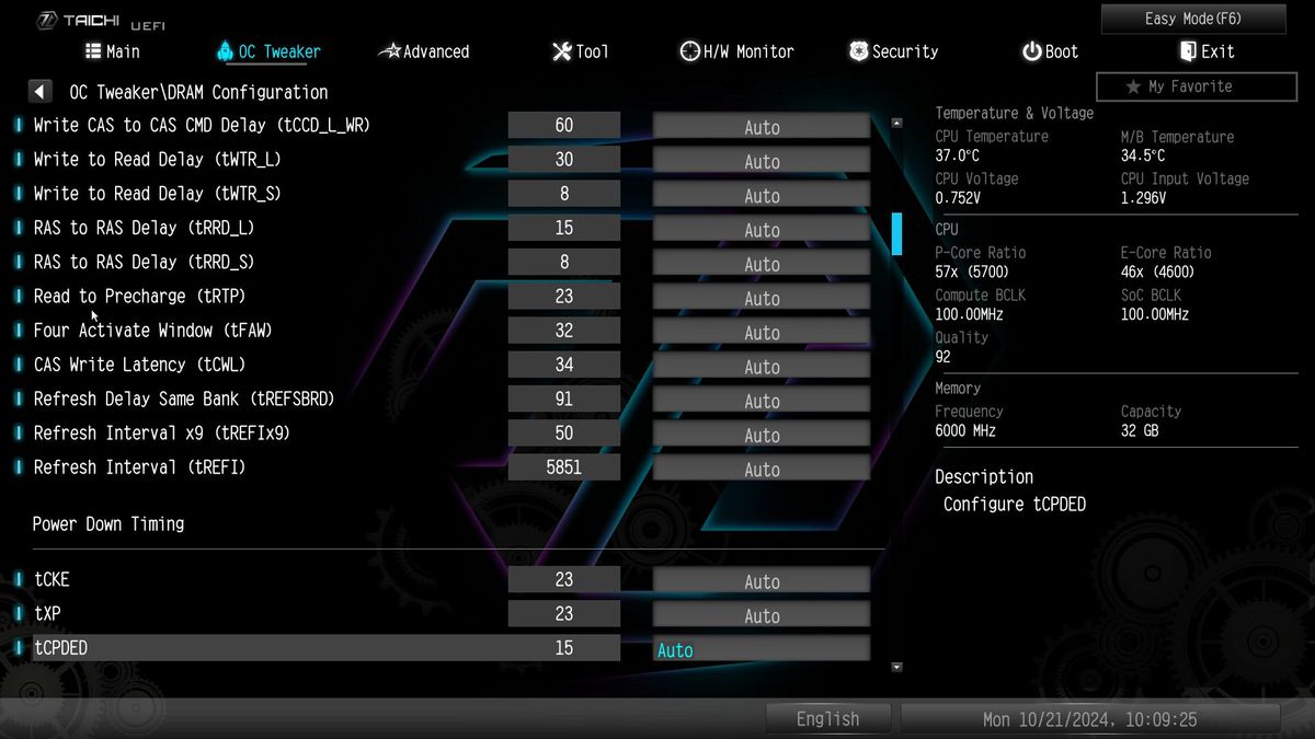 ASRock Z890 Taichi Lite