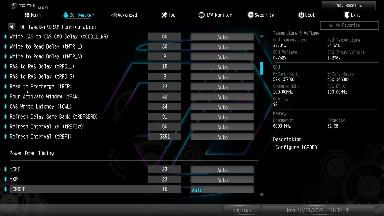 ASRock Z890 Taichi Lite