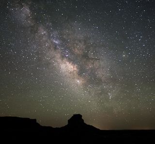 Milky Way Over Chaco Culture National Historical Park
