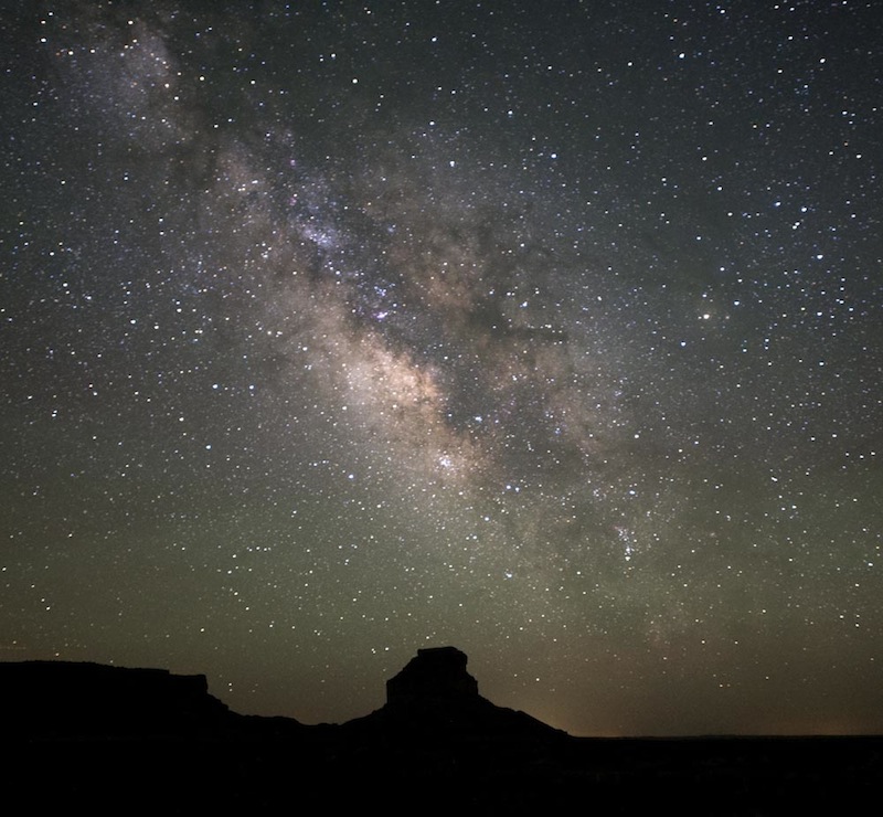 Milky Way Over Chaco Culture National Historical Park