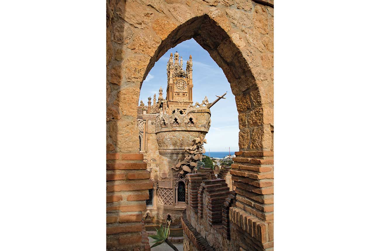 The Colomares castlemonument in Benalm&amp;aacute;dena is dedicated to Columbus