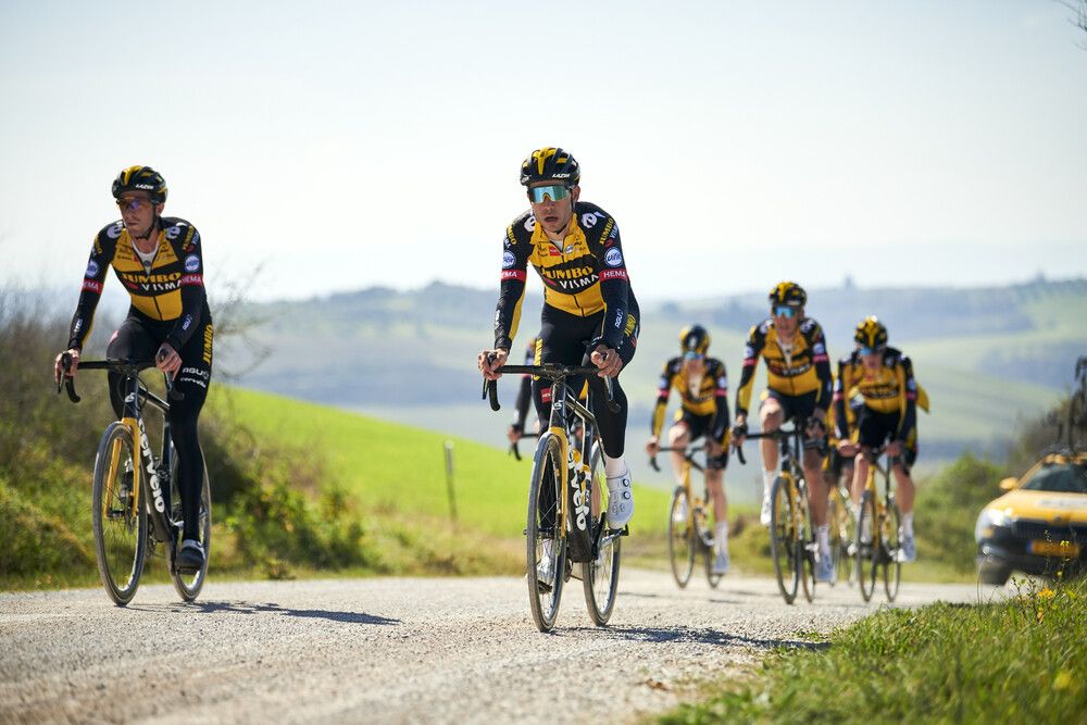 Jumbo Visma Strade Bianche recon 2021