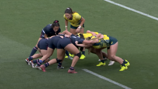 2024 Olympics Rugby 7s screenshot of Team USA vs Australia