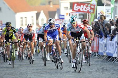 David Boucher (Omega Pharma-Lotto) attacks