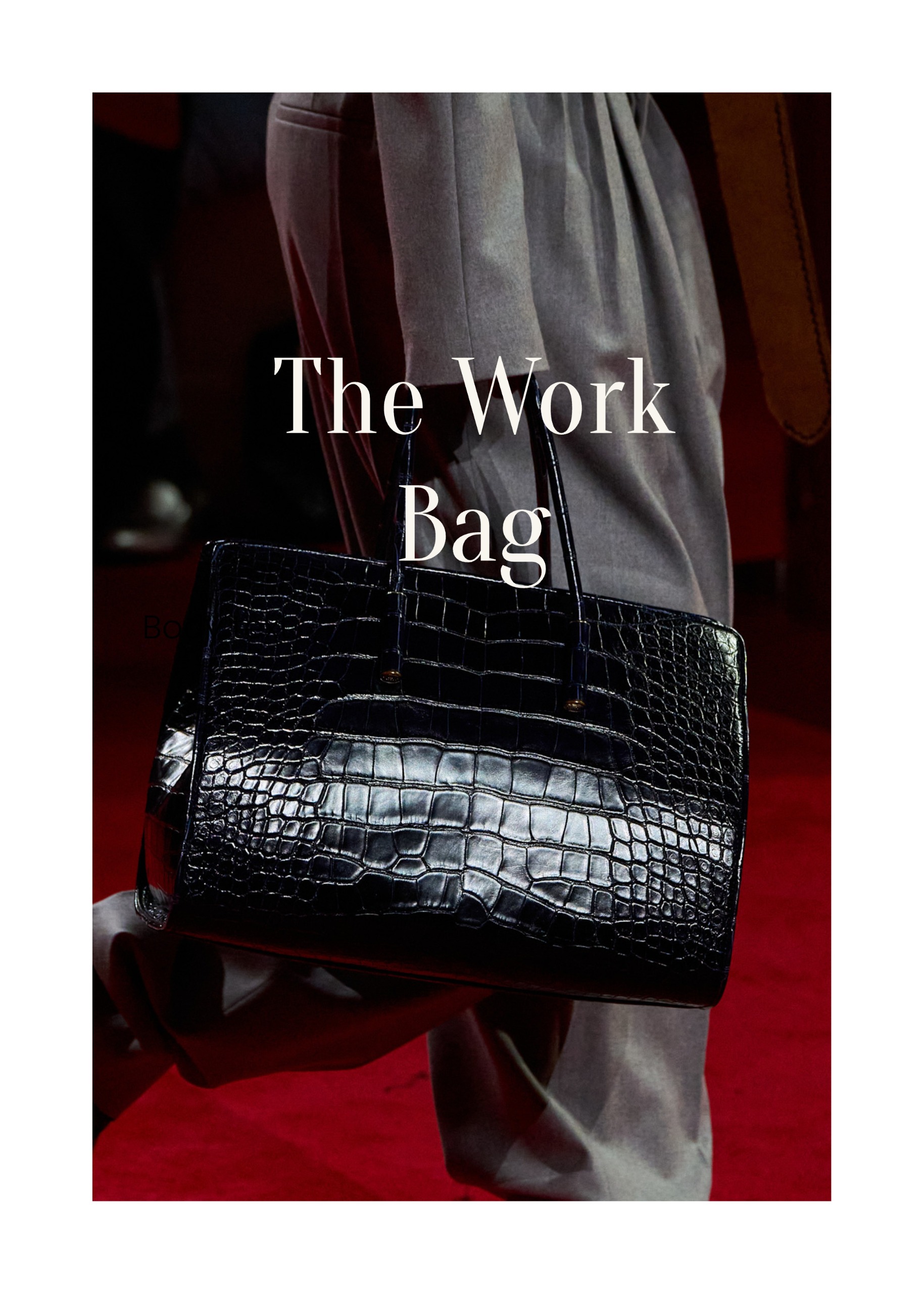 top-handle bag on bottega's fall 2026 runway