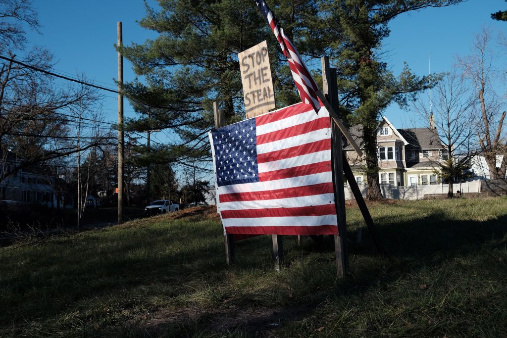 &amp;quot;Stop the Steal&amp;quot; sign.