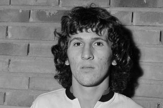 Zico at Flamengo in 1976.