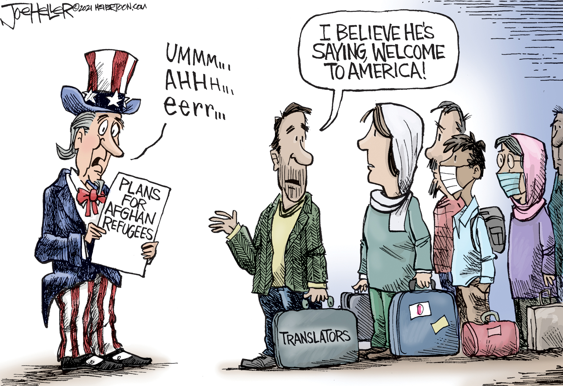Editorial Cartoon.