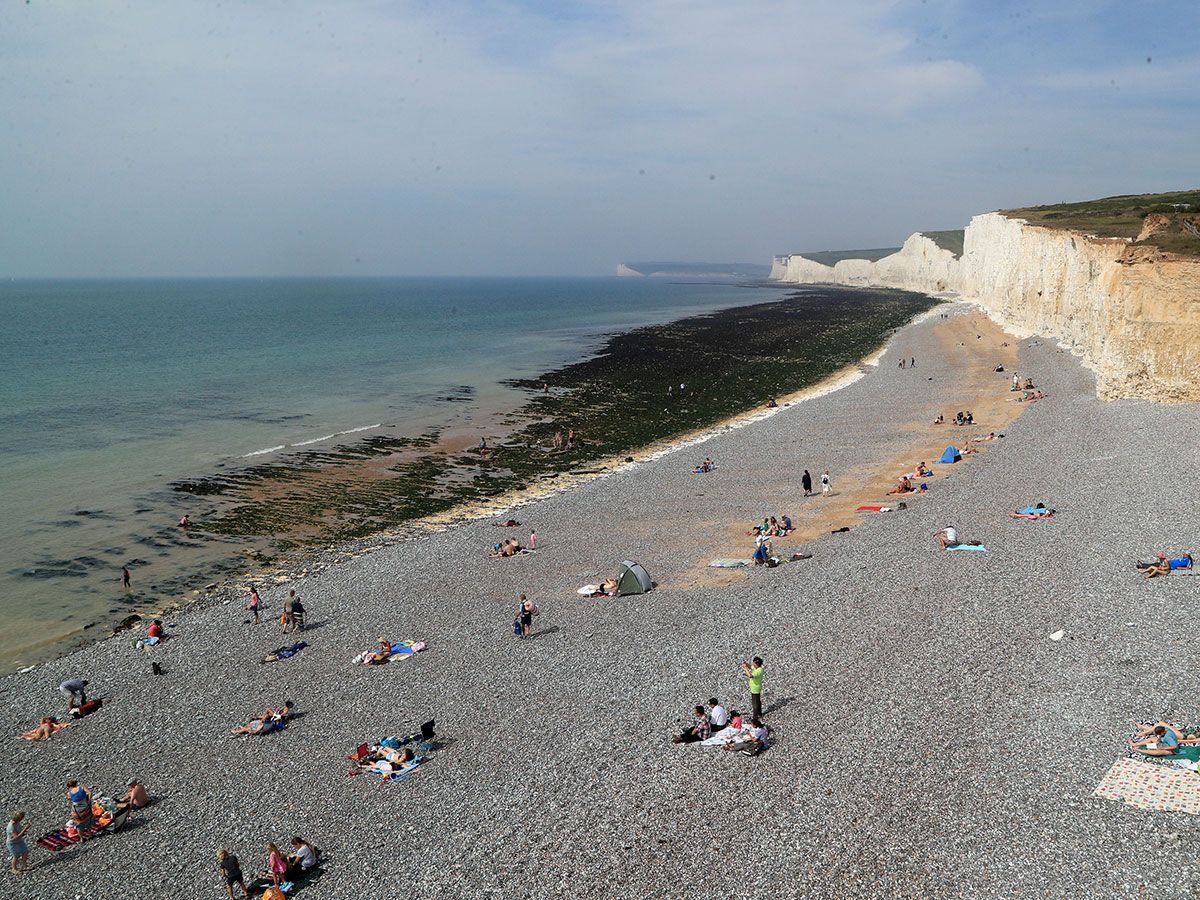 sandless beach