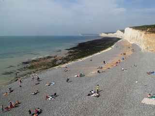 birling gap, eastbourne, east sussex, chemical cloud